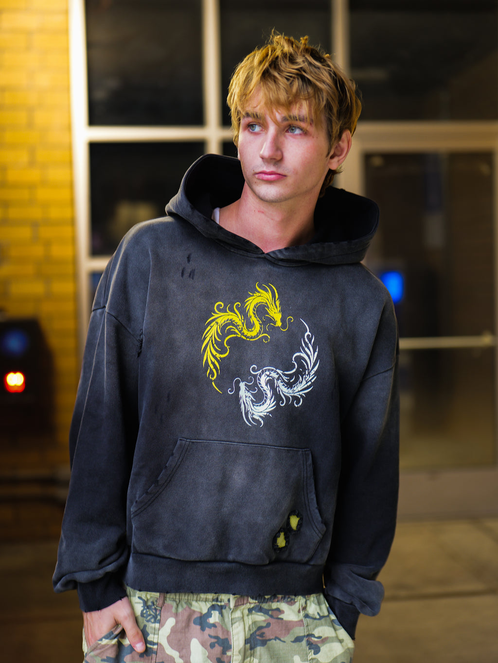 Twin Dragon Hoodie
